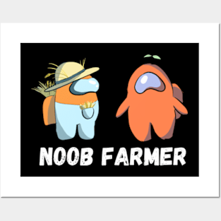 Noob Farmer Posters and Art